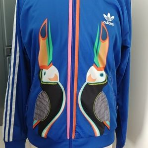Adidas original toucan zip up jacket